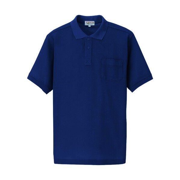 半袖ポロシャツ（男女兼用） 008ネイビー M 7615 1