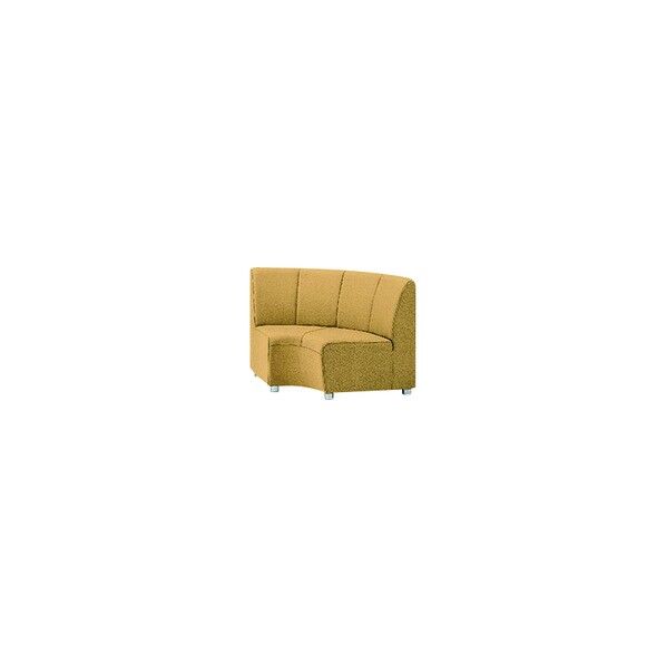プラス 26628)LS-RE ロビーチェア扇内コーナー LS-RE-U YL 1点