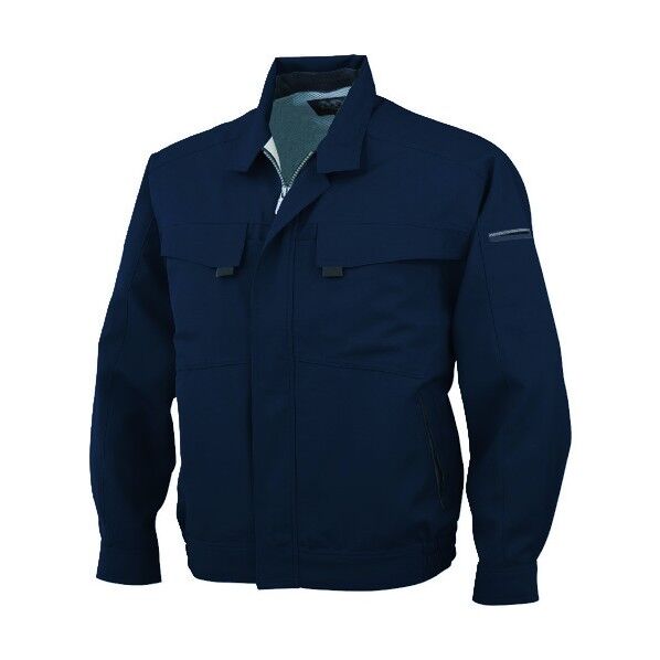 長袖ブルゾンA-3361 1 ネイビー EL A-3361-1-EL 1点