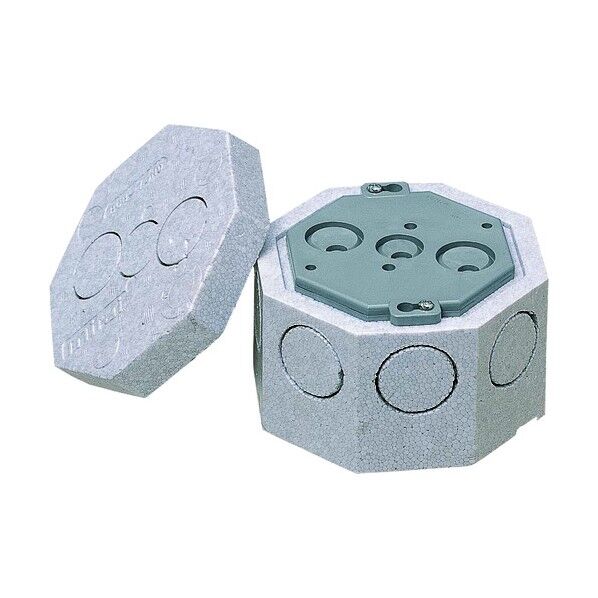 八角コンクリートボックス(断熱カバー付)