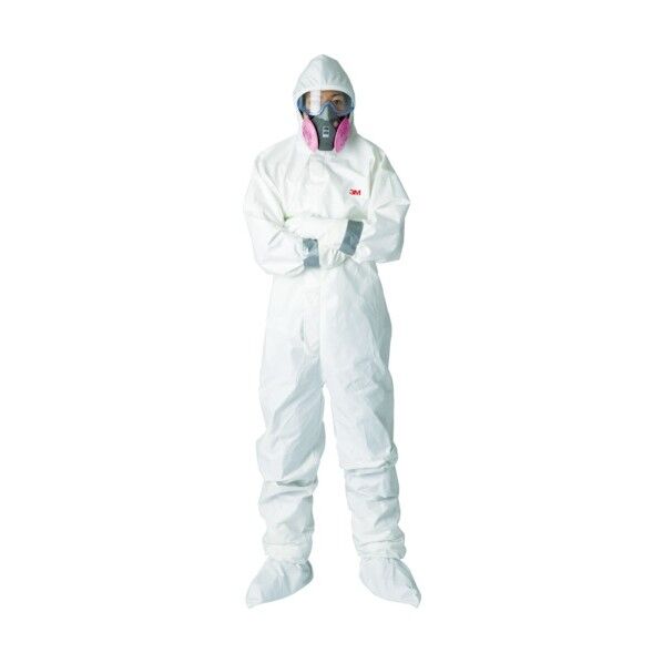 化学防護服 ホワイト XXL 4540PLUS XXL 1点