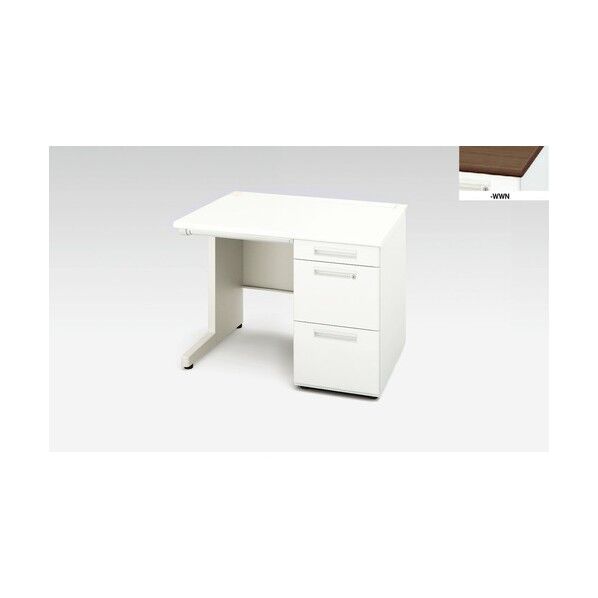 片袖デスク XEHH107G-WWN 1点