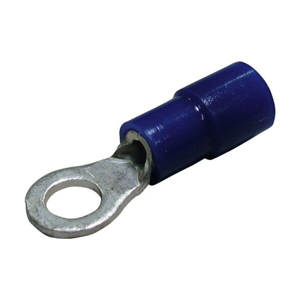 環境配慮形絶縁被覆付圧着端子 R形(100P) TMEX 1.25-3.5-BLU 1点