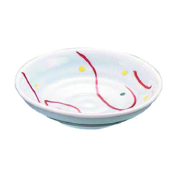 エムズジャパン 赤絵流水3.3深皿 T02-15 RTLI301 1個