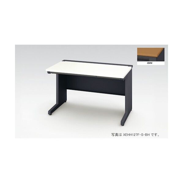 平デスク(浅型引出し仕様) XEHH147F-S-BMW 1点