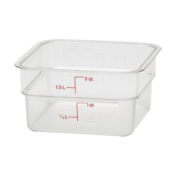 角型コンテナー/クリアー 2SFSCW(135) 1点