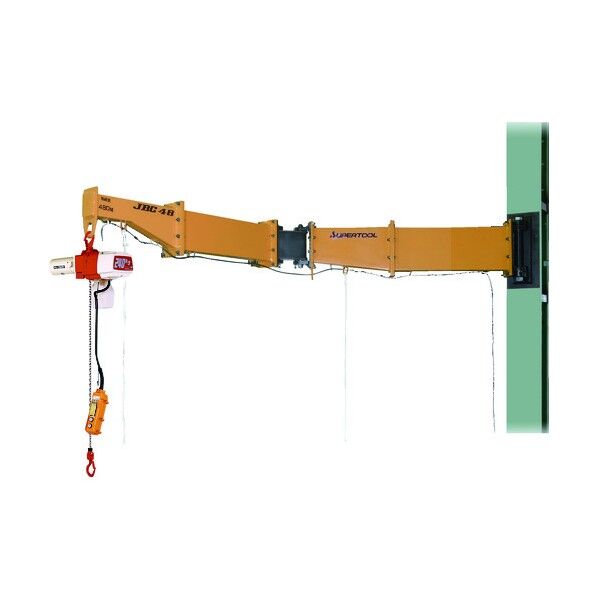 ニ速選択型電動チェーンブロック付ジブクレーン ボルト・ナット型・柱取付式 JBCC2530HF 1点