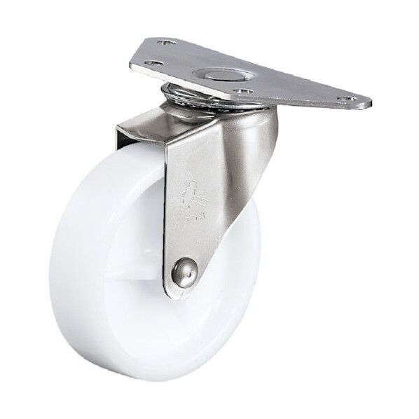 オールステンレスコーナーE型自在ナイロン車75mm 220E-N75H0428 1