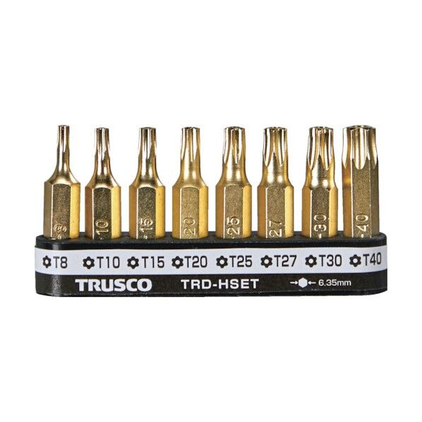 ヘクスローブドライバー(ホルダー付)セット8本組