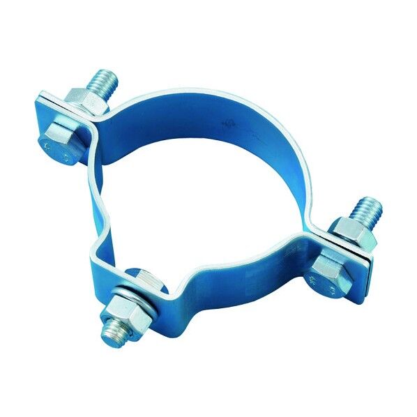 ポール用標識取付金具(片面表示用)金具60S 適合径:60.5mmΦ 安全標識 137601 1個