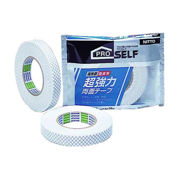 超強力両面テープ 粗面用 20mm×10m J1010 1巻