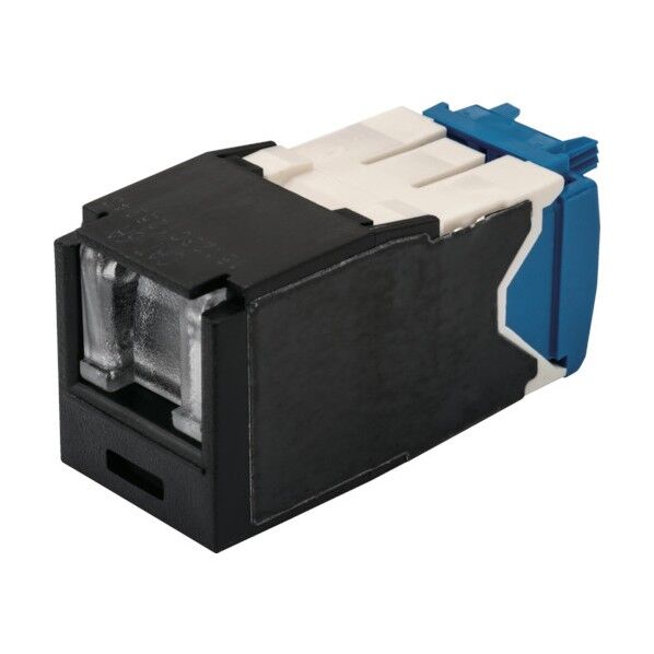 スプリングシャッター付モジュラージャック(カテゴリ6A)