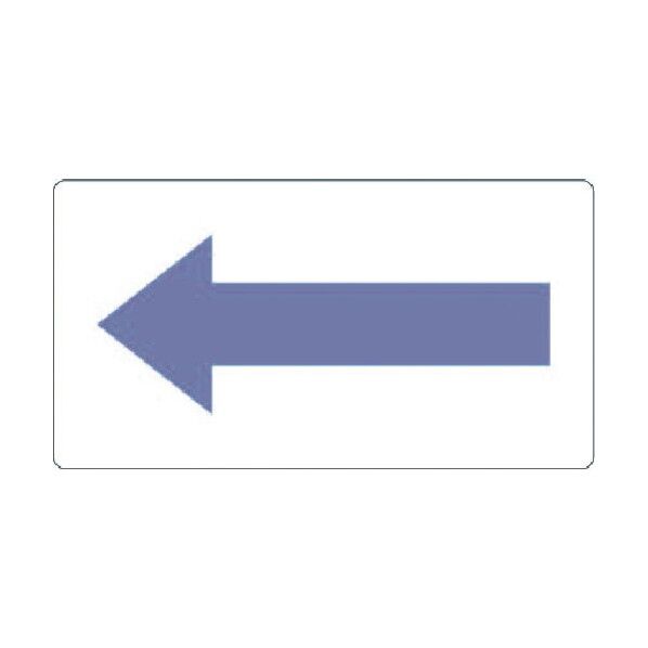 JIS配管用方向指示ステッカー 酸・アルカリ用