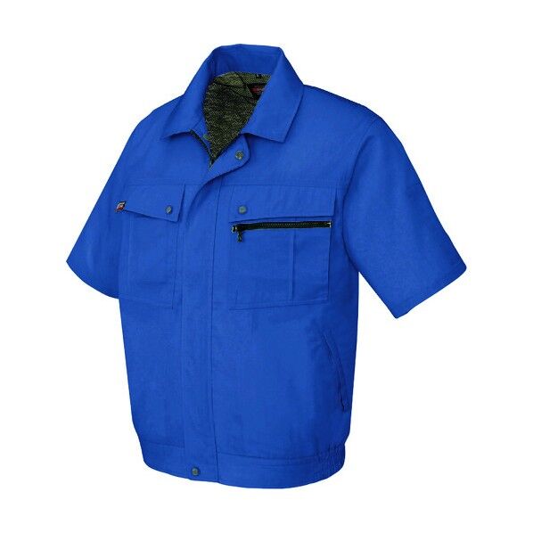 半袖ブルゾン(無地)(男女兼用)AZ5591-006ロイヤルブルー4L 006ロイヤルブルー 4L 5591 1