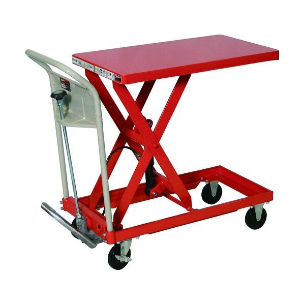 ハンドリフター 150kg 400X720 オレンジ 400×720×720MM HLFA-S150 1個