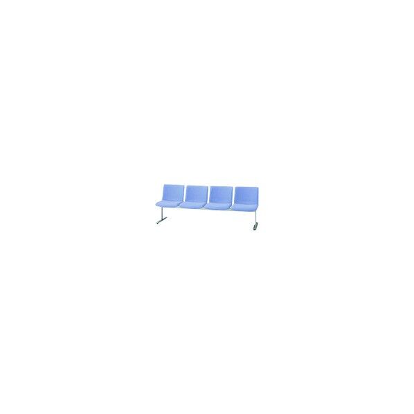 プラス 17920)LS-270 ロビーチェア4人用背付 LS-2741N LB 1点