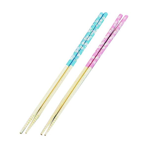 華 菜箸(2膳組) 33cm 33cm ASI7801 1個