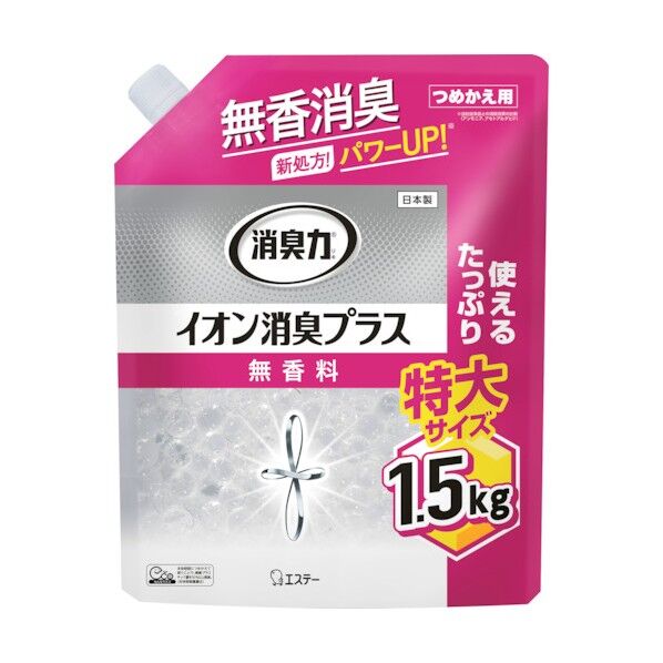 消臭力クリアビーズ イオン消臭プラス 特大 無香料