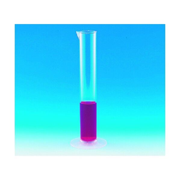 比重計用シリンダー 500mL 目無 PMP