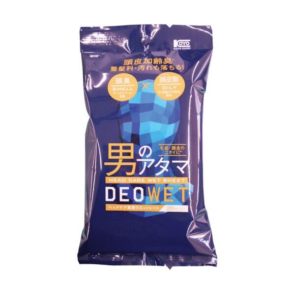 コーヨー化成 デオウエットヘッドケアシート 00-0985 20枚