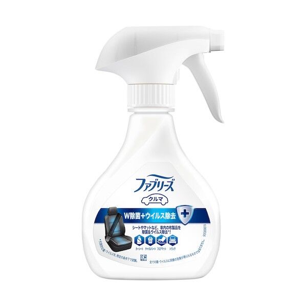 ファブリーズ 車用 消臭スプレー W除菌+ウイルス除去 やさしいせっけん 本体 210mL 390514 1点