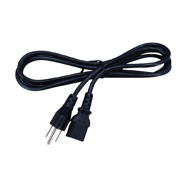 電源コード/ゴム2極接地型プラグ B2387 1点