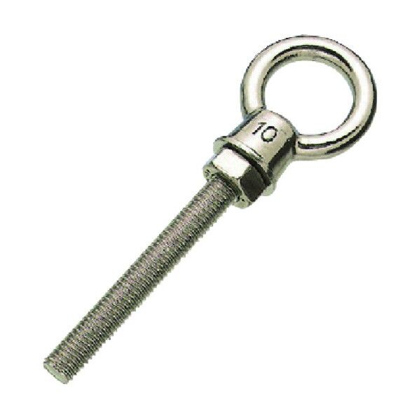 ステンレス K型ロングアイボルト ミリネジ 捻子径M-12 B-1709 1点