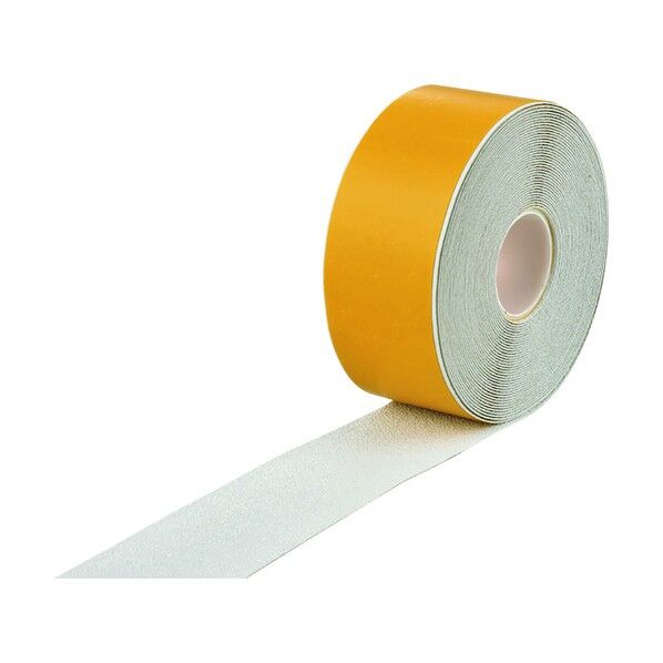 高耐久ラインテープ(反射+滑り止めタイプ)SVH‐100W 両端テーパー構造 屋内外兼用 100mm×20m 105231 1個