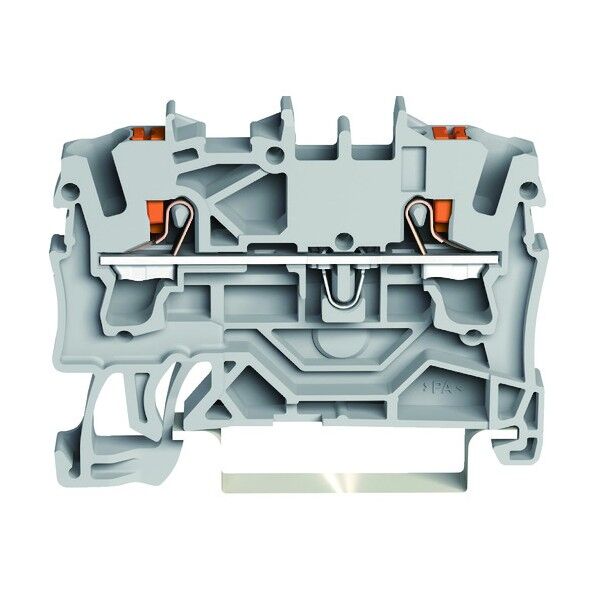 プッシュボタン付スプリング式中継端子台 2202シリーズ 2線式