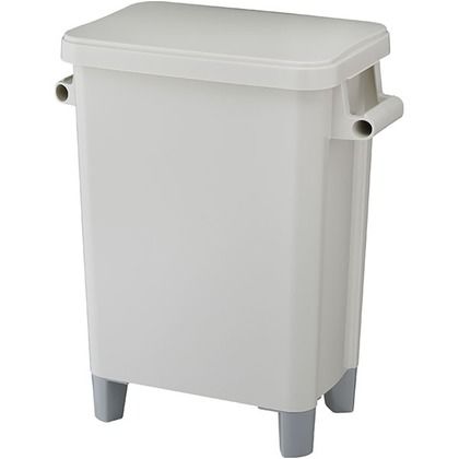 厨房用脚付ペール45L GY