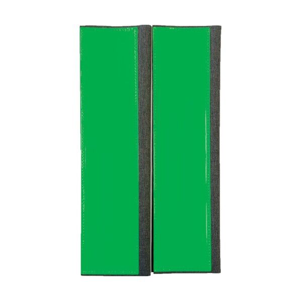 フルハーネス用反射ベルト 7cm幅 2枚入 緑 4100114 2枚