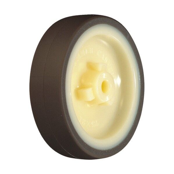 75mmウレタン車輪 439E-UR75-BAR01 1点