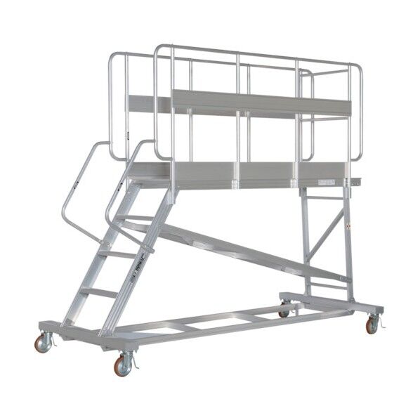 ※法人専用品※ピカ 【車上渡し】ピカ 連結式大型作業台 手すりフルセット DXL-TE150AC 1S