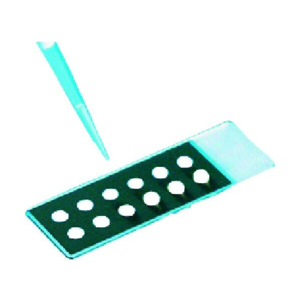 高撥水性印刷スライドグラス TF0215 863-14-18-11 100点