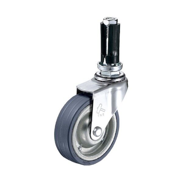 EUシリーズ自在プレスタイヤ車65mm 4202EU-PR65-BAR01 1点