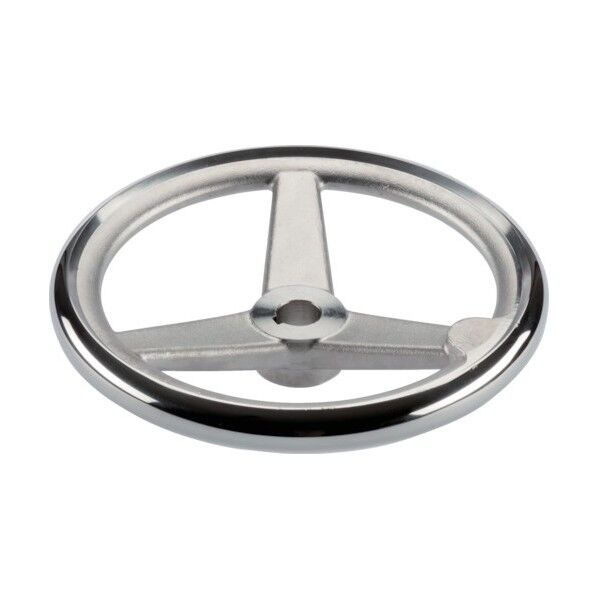 スポークハンドル ステンレス鋼 キー溝付 N-F A型 24591.0105 1点