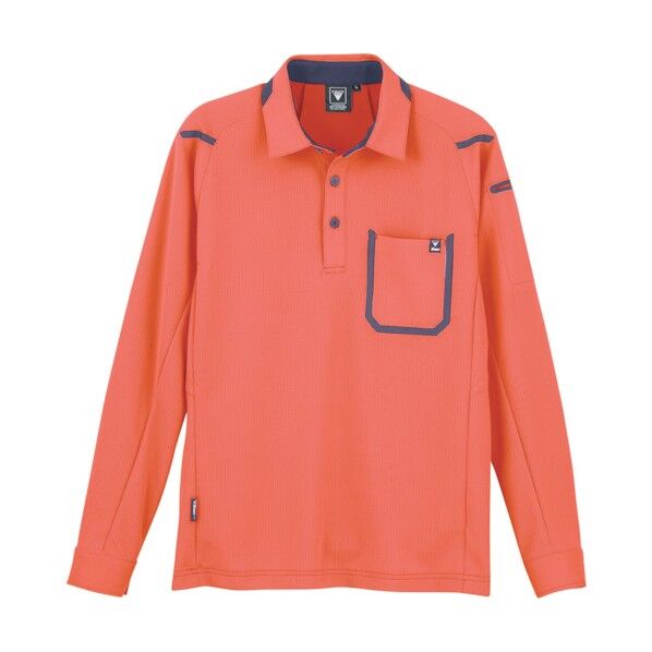 長袖ポロシャツ6195-82-SS 6195-82-SS 1着