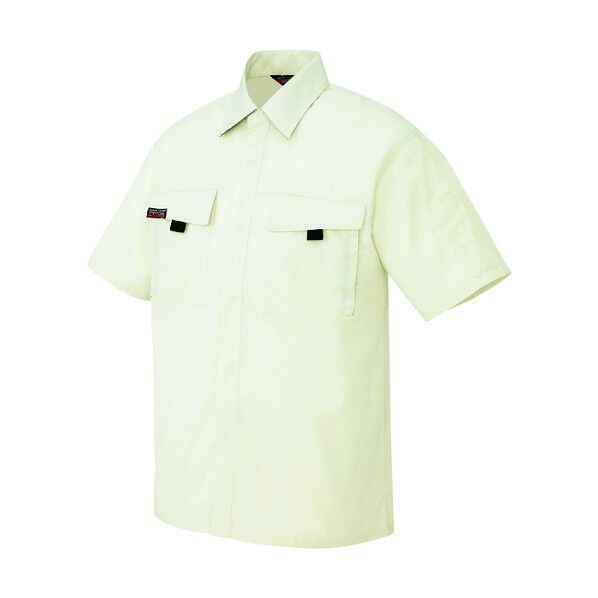 半袖シャツ(男女兼用) 001アイボリー LL 5576 1