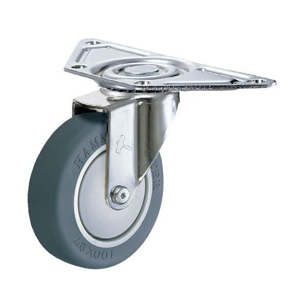 Eシリーズコーナータイプ自在エラストマーB車100mm 平戸車 220ELB100 1個