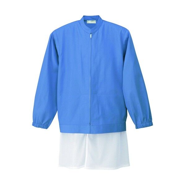 長袖ブルゾン（男女兼用） 006ブルー 5L HH4343 1