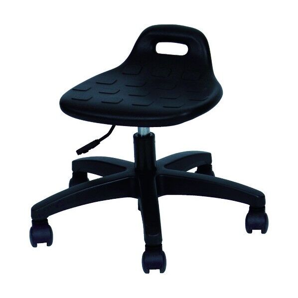 低作業用スツール高さ調整ブラック