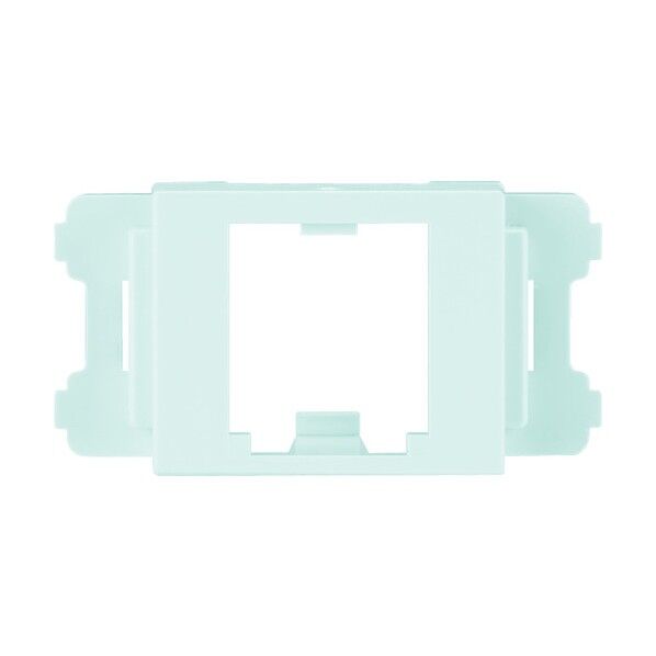 JISプレート用シャッターなしアダプタオフホワイト(10個入)