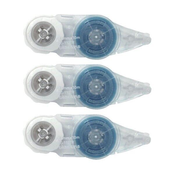 プラス ノリノポッド しっかり貼れる8.4mm詰替3P (38911) 3個