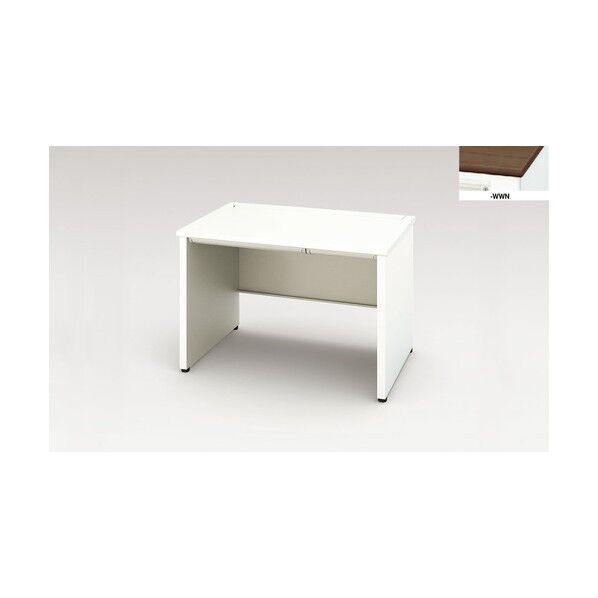 平デスク (パネル脚タイプ) XEHH117FP-WWN 1点