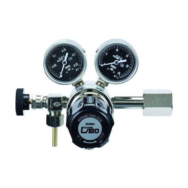 分析・研究向け圧力調整器 S-LABOII 入口高圧用、ボンベ用LAB1-1814V QAN96016 1点