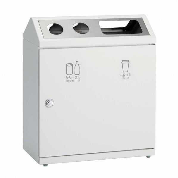 SRダスティL 分別 B・G オフホワイト W680×D340×H794mm 48L×2 DS-248-330-7 1個