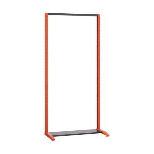 UPR型パンチングラック枠のみ H1885 黒オレンジ