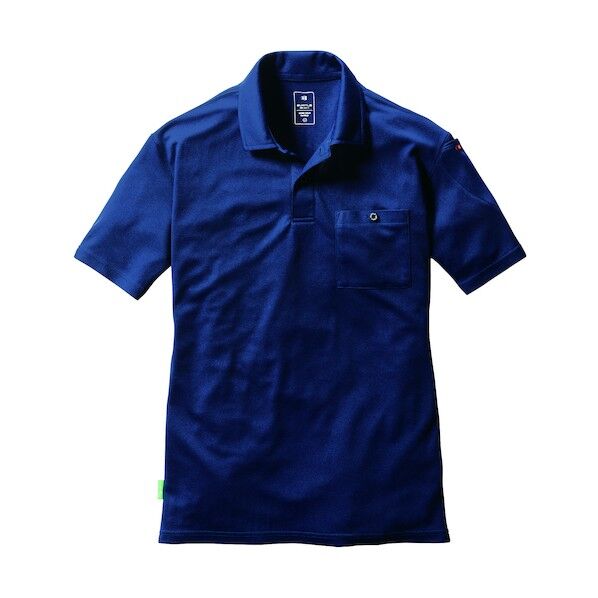 半袖ポロシャツ167-3-Lネイビー 167-3-L 1点