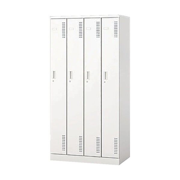 4人用ロッカー ALN4S-W 1点