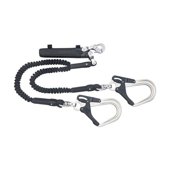 ハーネス用ランヤード蛇腹ダブルL8